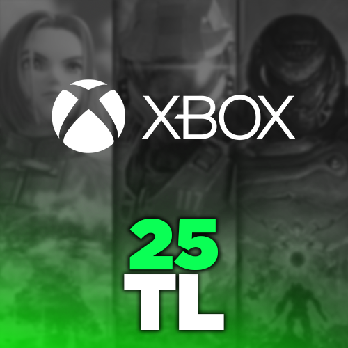 Xbox Live 25 TL Hediye Kartı