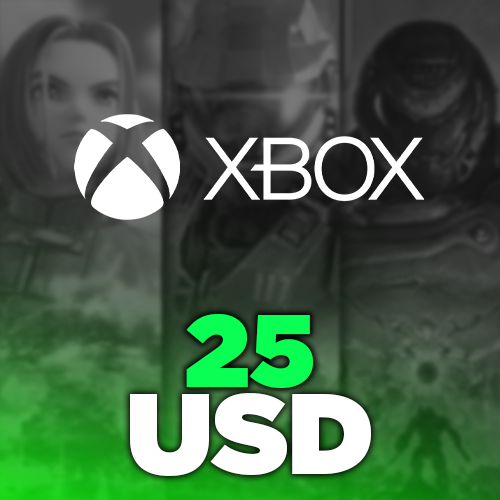 Xbox Live Gift Card 25 USD Wallet