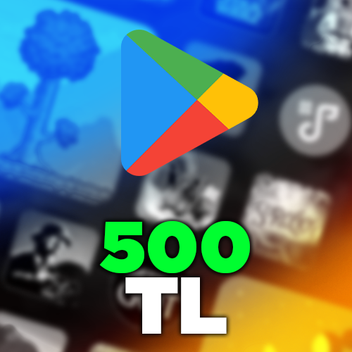 Google Play 500 TL Hediye Kartı