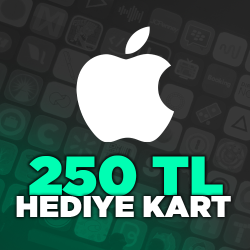 App Store & İtunes Hediye Kartı 250 TL