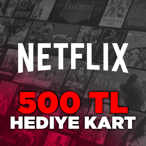 Netflix Hediye Kartı 500 TL