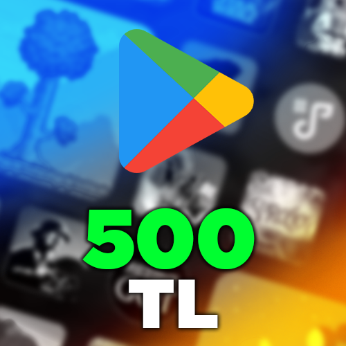 Google Play 500 TL Hediye Kartı