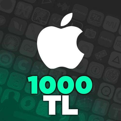 App Store & İtunes Hediye Kartı 1000 TL