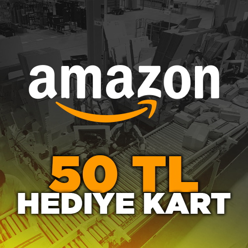 Amazon 50 TL Hediye Kartı