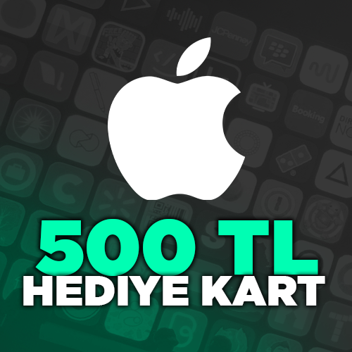 App Store & İtunes Hediye Kartı 500 TL