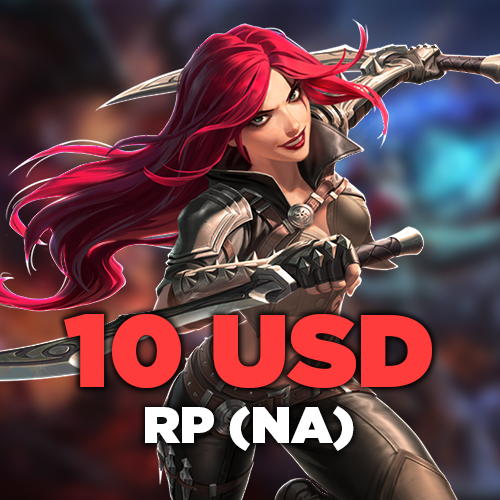 League Of Legends 10 USD Gift Card NA