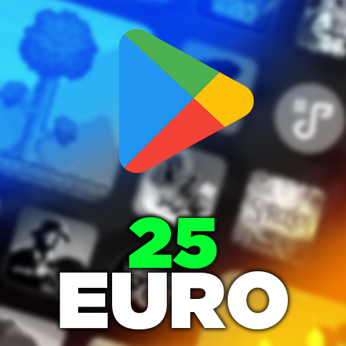 Google Play 25 EURO