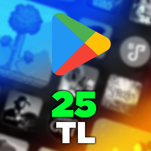 Google Play 25 TL Hediye Kartı