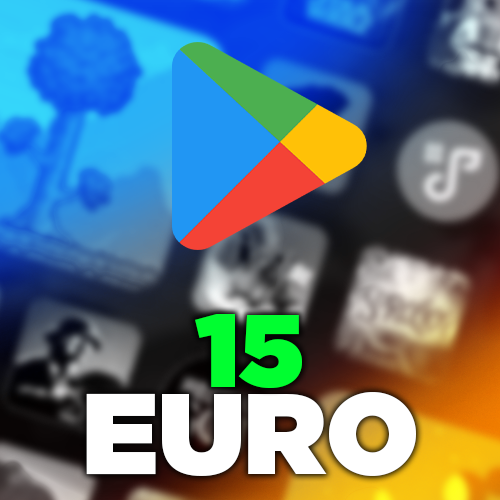 Google Play 15 EURO