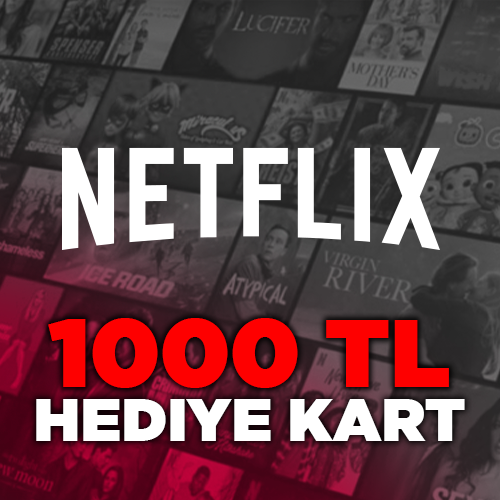 Netflix Hediye Kartı 1000 TL