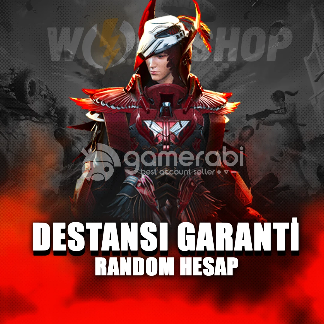 DESTANSI GARANTİLİ PUBGM RANDOM HESAP